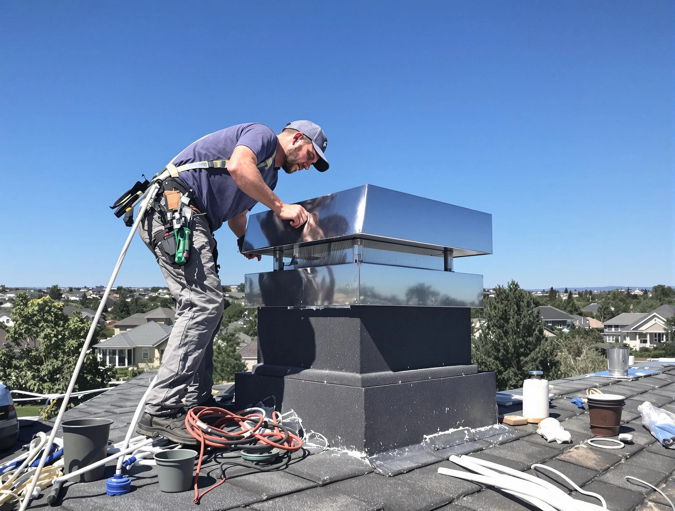 Chimney Cap Services service in Stafford Courthouse, VA