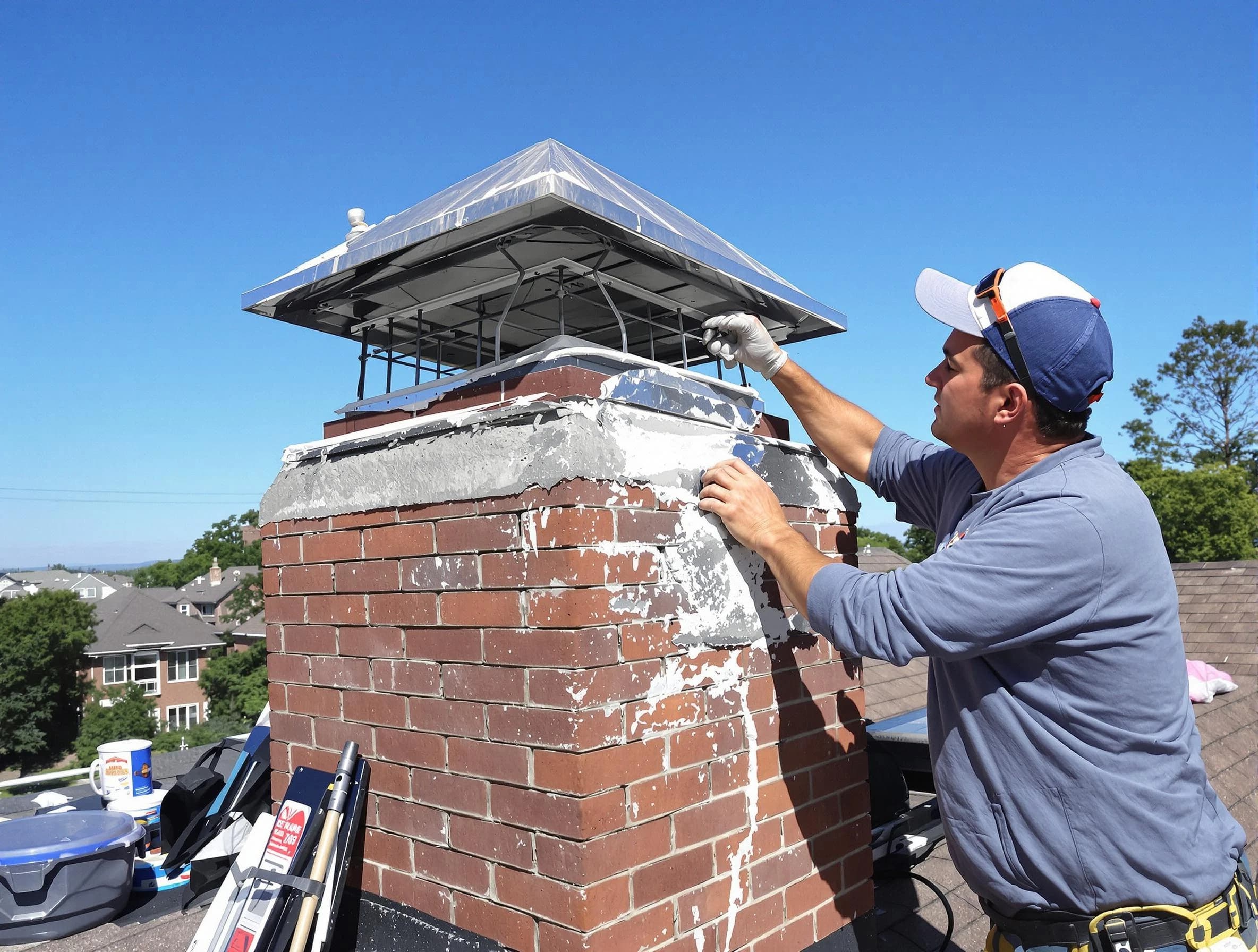 Chimney Crown Services service in Stafford Courthouse, VA